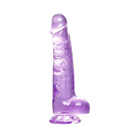 Falloimitator Realistic, TPE, 21 cm, purple color