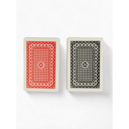 Plastic Plastic Maps 54 pcs "poker", 25 μm, map 5.5 x 8.5 cm, set 2 decks-4