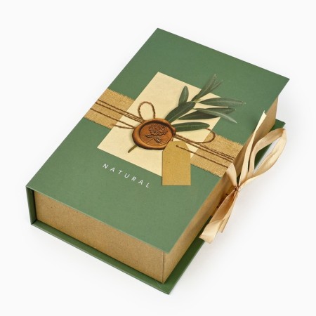 Box - book, gift packaging, “with love”, 20 x 12.5 x 5 cm