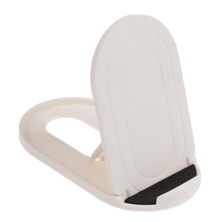 Luazon phone stand, folding, adjustable height, rubber insert, white-2