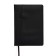 Leduced Diary A5, 160 sheets, Devente.klint, firm artificial leather cover with foam rubber, cream block 70 g/m2, black