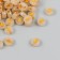 Beads for creativity Plastic phosphorus "Golden Star" set 20 grams 0.3x0.7x0.7 cm