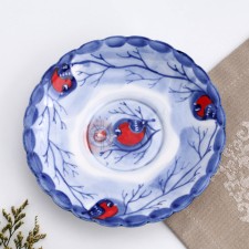 The saucer Gzhel 