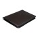 Business folder, artificial leather, 370 x 270 x 30 mm, with a metallic press, pen-tole, to suite 6D071, brown