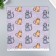 Scrapbooking paper bilateral "cats" density 180 g 30.5x32 cm