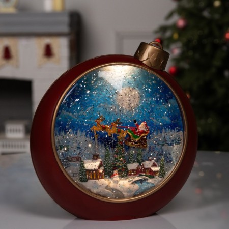 Figure LED “Night Lights”, 20.9x21.3x8.5 cm, music, aah3, USB, glow warm white