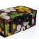 Folding bag on Velcro, 2 wheels, colorful color