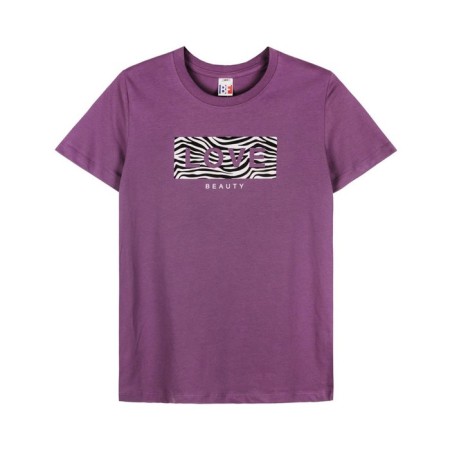 Female T -shirt, size 44, purple color-3