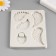 Mold Silicon "Wings and Castle-Health" 5 items 14.8x10x1 cm