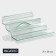 Glass Serving Magistro "Avis", 4 steps, 31 × 39 × 12.5 cm