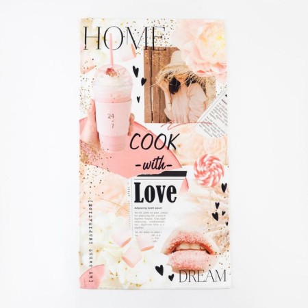 Gift set "Cook with love" towel 40x73cm, spatula-2