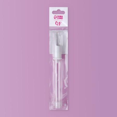 A bottle for storage, with a dispenser, 15 ml, white/transparent color-8