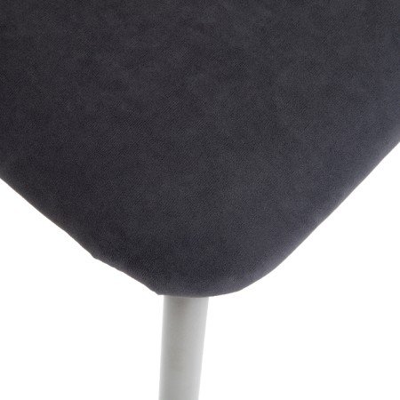 Chloe chair velor graphite-3