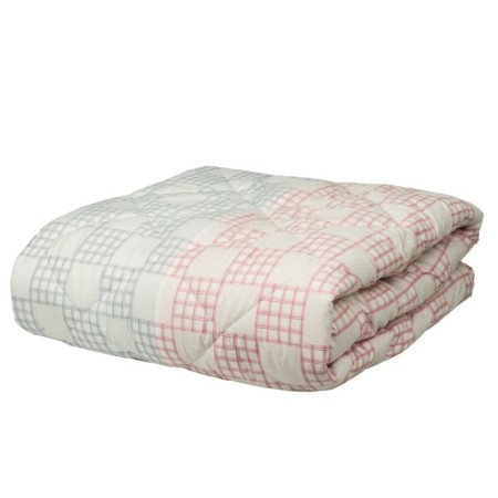 CHALET CLIMAT CONTROL blanket, size 195x215 cm, tick, rose / thunderstorm color