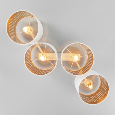 Tago chandelier, 4x60W E27, white color-4