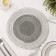 Serving napkin on the table "Gradient", D = 30 cm, color gray color