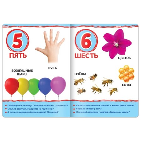 Books Cardboard set "For kids" No. 2, 4 pcs., 10 pp., Mix-5