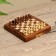 Chess pockets, board 12.5x12.5 cm, tree shisham