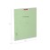 A notebook of 18 sheets in the Erichkrause line "Classic", the cover coated cardboard, an offset unit, green