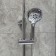 Shower system IDDIS RAY RAYSB3FI06, tropical shower, shower, brass, chromium