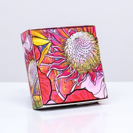 Box for 4 sweets, "you are the best" 12.6 x 12.6 x 3.5 cm. Confectionery packaging-1