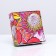 Box for 4 sweets, "you are the best" 12.6 x 12.6 x 3.5 cm. Confectionery packaging