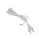 Luazon Lighting Eco, 1.7 m, SHVVP 2x0.5 mm2, with a passage switch, white