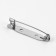 The base for brooches, 2 holes, 32 mm, 10 pcs, silver color