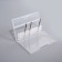 Organizer for cutters, 10 departments, 8.5 × 5.5 cm, transparent color