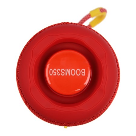 Portable column Booms350, 7 watts, 1200 mAh, backlight, Micro SD, red-5