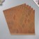 Scrapbooking paper Kraft "Leaves" density 180 grams set 5 pcs 30.5x32 cm