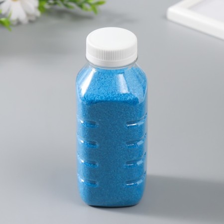 Color sand in bottles "Blue" 500 grams mix-2