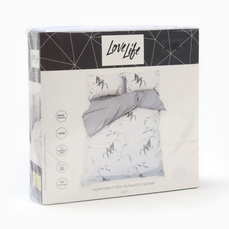 Lovelife Lovelife EURT 200X217CM, 225x240cm, 50x70cm-2pcs, cotton, satin, 125g/m²-4