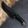Caucasian knife "Hunter" with a scabbard, Garda -melchior, steel - 65x13, hilt - grab