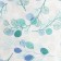 Crystick 1.5 joint venture and I "Eucalypt" color blue 147x210 ± 3, 100% cotton, calico, 120 g/m2