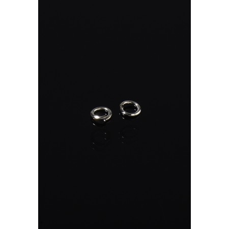 Connective ring 0.6 × 5 mm (set 50 g, ± 950 pcs.) SM-973, color gray color-2