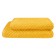 Set of terry towels Yellow, size 50x90 cm, 70x130 cm, yellow color