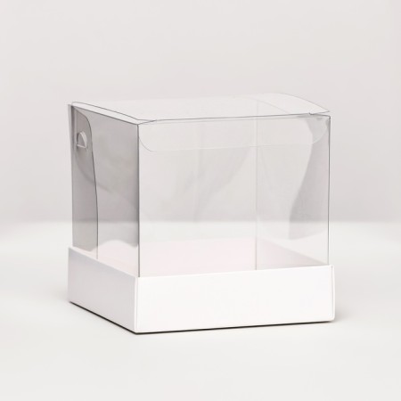 Packaging for confectionery, white, 10 x 10 x 10 cm