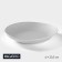 Porcelain plate Magistro line, d = 20.5 cm, white color