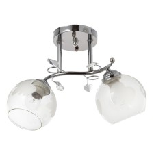 Santi 2HE27 40W chrome 30x22x16 cm Bayerlux