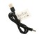 Neon-Night Biofim “Haytek”, with a living fire effect, 3xs/USB, black