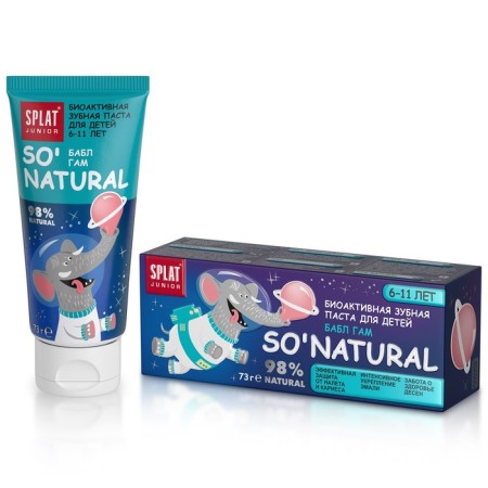 Children's toothpaste Splat Junior "Babb Gam", 6-11 years old, 73 g