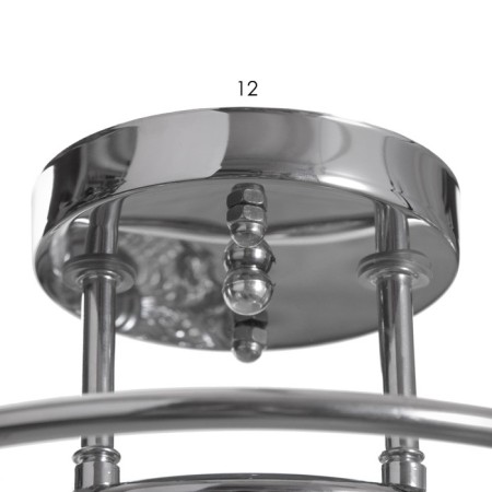 Elti chandelier 3he27 40W chrome 50x50x23 cm-4