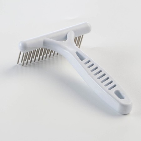 Comb-breeze 2-ribs, 13.5 x 8.8 cm, white-1