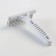 Comb-breeze 2-ribs, 13.5 x 8.8 cm, white