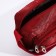 Bag Cross-Bodi with a zipper, red color
