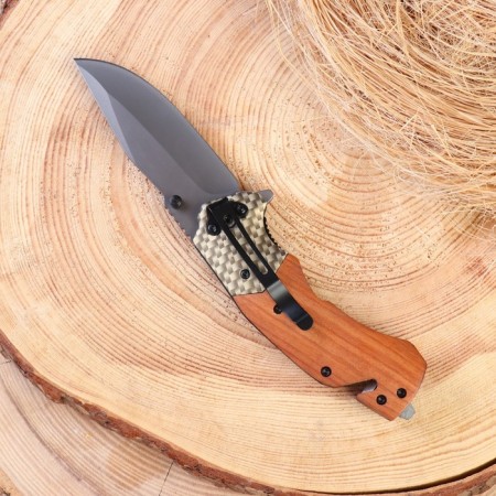 Knife "Strogores" 20.2cm, blade 85mm/3mm, handle of wood-2