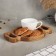 ADELICA END with ADELICA handles, 25.5 × 17.5 × 2 cm, oak