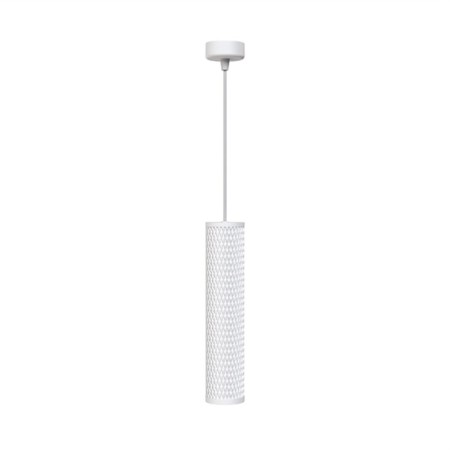 Suspended Technical P038PL-01W, 1xGU10, 10W, 6.5x6.5x30 cm, white color