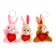 Suspension "Hare with heart", Mix color